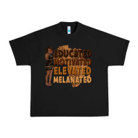 Black educated motivated elevated melanated Urban Heavy Tee - texasbilliewilder
