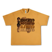 Peanut Butter educated motivated elevated melanated Urban Heavy Tee - texasbilliewilder