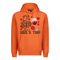 Carrot oh sip its a girls trip Premium Hoodie - NancyCooperArtShop