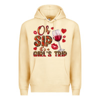 Pina Colada oh sip its a girls trip Premium Hoodie - NancyCooperArtShop
