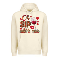 Sandshell oh sip its a girls trip Premium Hoodie - NancyCooperArtShop