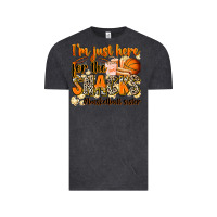 Vintage Black im just here for the snacks basketball sister Vintage Tee - Zillion Design Studio