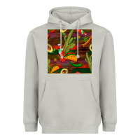 Moon Dust mexican food seamless pattern Heavyweight Hoodie - BundleAndBundleShop