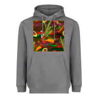 Storm mexican food seamless pattern Heavyweight Hoodie - BundleAndBundleShop