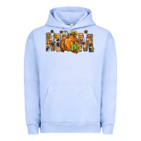Pigment Grape Ice Western Mom With Pumpkins Urban Hoodie - BundleAndBundleShop