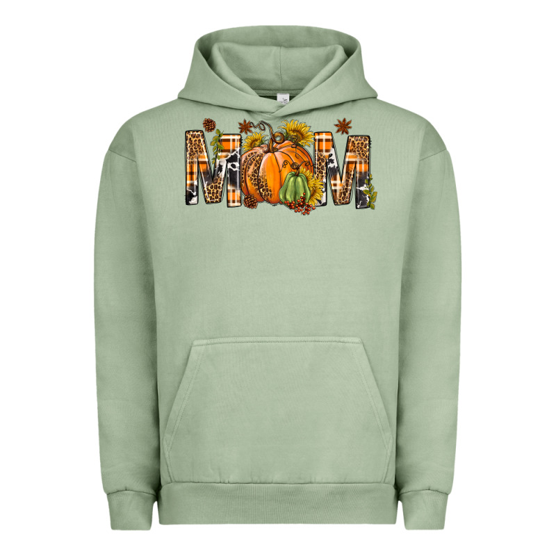 Western Mom With Pumpkins Urban Hoodie by BundleAndBundleShop | Teevron