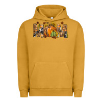 Pigment Peanut Butter Western Mom With Pumpkins Urban Hoodie - BundleAndBundleShop