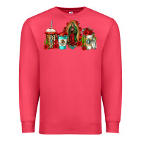 Cardinal lady of guadalupe coffee Premium Sweatshirt - Jasminsmagicworld