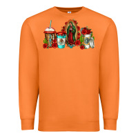 Carrot lady of guadalupe coffee Premium Sweatshirt - Jasminsmagicworld