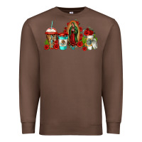 Chestnut lady of guadalupe coffee Premium Sweatshirt - Jasminsmagicworld