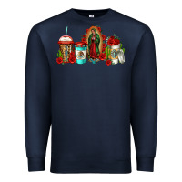 Lady Of Guadalupe Coffee Premium Sweatshirt | Teevron