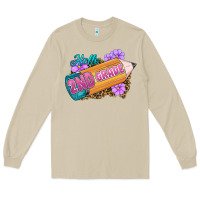 Mushroom Hello 2nd Grade Long Sleeve Tee - RanaPortraitStore