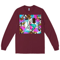 Burgundy hair stylist Long Sleeve Tee - AdoDesignShop