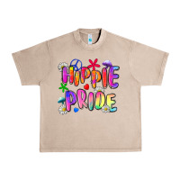 French Oak hippie pride Urban Heavy Tee - Zillion Design Studio
