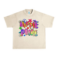 Sandshell hippie pride Urban Heavy Tee - Zillion Design Studio