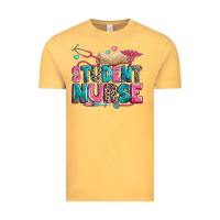 Vintage Mustard student nurse Vintage Tee - Zillion Design Studio