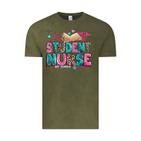 Vintage Olive student nurse Vintage Tee - Zillion Design Studio