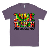 Lavender juneteenth free ish since 1865 Classic Tee - HRA Design Shop