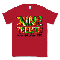 Red juneteenth free ish since 1865 Classic Tee - HRA Design Shop
