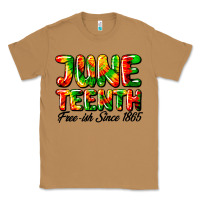 Toasted Coconut juneteenth free ish since 1865 Classic Tee - HRA Design Shop
