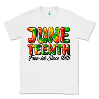 White juneteenth free ish since 1865 Classic Tee - HRA Design Shop