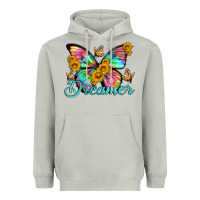 Moon Dust dreamer with Butterfly and sunflowers Heavyweight Hoodie - Artiststas