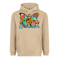 Mushroom dreamer with Butterfly and sunflowers Heavyweight Hoodie - Artiststas