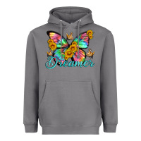 Storm dreamer with Butterfly and sunflowers Heavyweight Hoodie - Artiststas