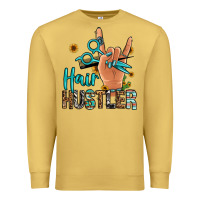 Antique Gold hair hustler Premium Sweatshirt - Jasminsmagicworld