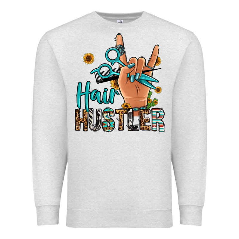 Hair Hustler Premium Sweatshirt by Jasminsmagicworld | Teevron