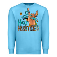 Ocean Blue hair hustler Premium Sweatshirt - Jasminsmagicworld