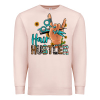 Pale Pink hair hustler Premium Sweatshirt - Jasminsmagicworld