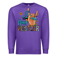 Purple hair hustler Premium Sweatshirt - Jasminsmagicworld
