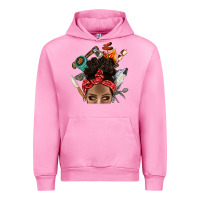 Wild Camping Afro Messy Bbs Urban Hoodie | Teevron