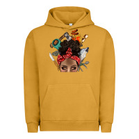 Pigment Peanut Butter Wild Camping Afro Messy Bbs Urban Hoodie - BundleAndBundleShop