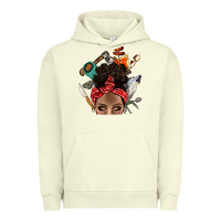Pigment Pistachio Wild Camping Afro Messy Bbs Urban Hoodie - BundleAndBundleShop