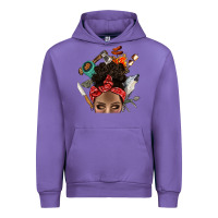Tulip Wild Camping Afro Messy Bbs Urban Hoodie - BundleAndBundleShop