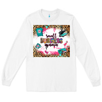 White small business mama Long Sleeve Tee - Zillion Design Studio