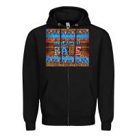 Black american babe tumbler Zipper Hoodie - HRA Design Shop