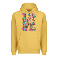 Antique Gold love little cute cow Premium Hoodie - NancyCooperArtShop