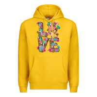Lemon love little cute cow Premium Hoodie - NancyCooperArtShop