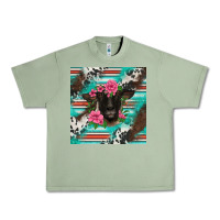 Oil Green western suffolk ewe Urban Heavy Tee - BarkalooDesign