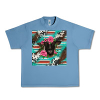 Pebble Blue western suffolk ewe Urban Heavy Tee - BarkalooDesign