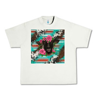 Pistachio western suffolk ewe Urban Heavy Tee - BarkalooDesign