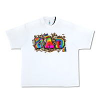 White dad pride Urban Heavy Tee - Zillion Design Studio