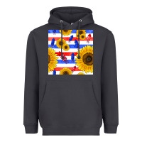 Smoke patriotic sunflowers Heavyweight Hoodie - BundleAndBundleShop