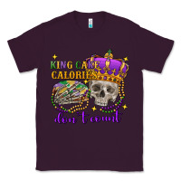 Plum king cake calories don't count skull Classic Tee - FaDigitalArtStudio