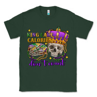 Sports Green king cake calories don't count skull Classic Tee - FaDigitalArtStudio