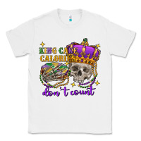 White king cake calories don't count skull Classic Tee - FaDigitalArtStudio