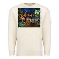 Sandshell born to camp Premium Sweatshirt - NancyCooperArtShop